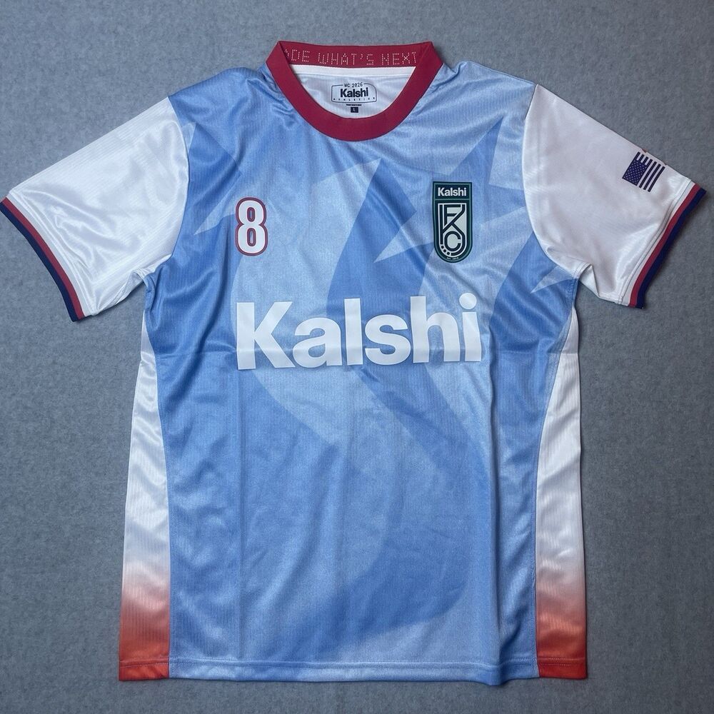 *Extremely RARE* Kalshi WORLD CUP 2026 JERSEY T-Shirt, Large,  *BRAND NEW*